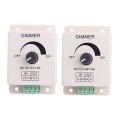 PWM Dimming Dimmer Controller Switch For LED Lights or Ribbon 3528 5050 strip 12V 8A Dimmer